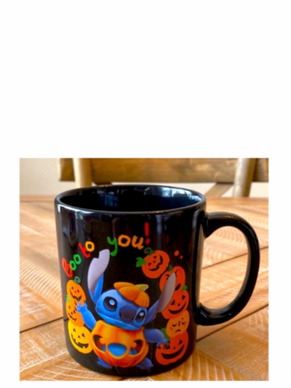 NEW Disney Stitch Boo To You Halloween Mug 🎃